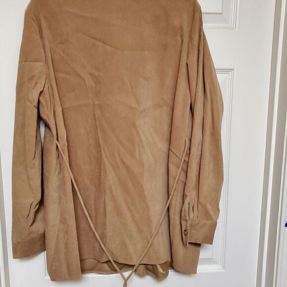 Motherhood faux Suede short jacket or tunic - Picture 4 of 7